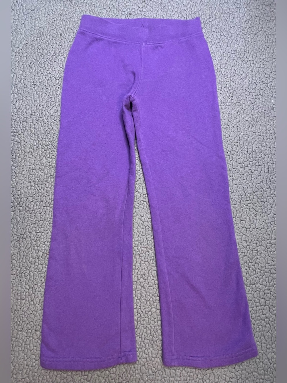 Joe Boxer Fleece Sweatpants Little Girls Size Medium 7/8 Purple